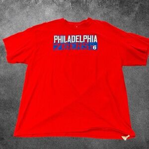 Jimmy Butler Philadelphia 76ers T Shirt Mens 2XL Red Fanatics NBA Basketball #23